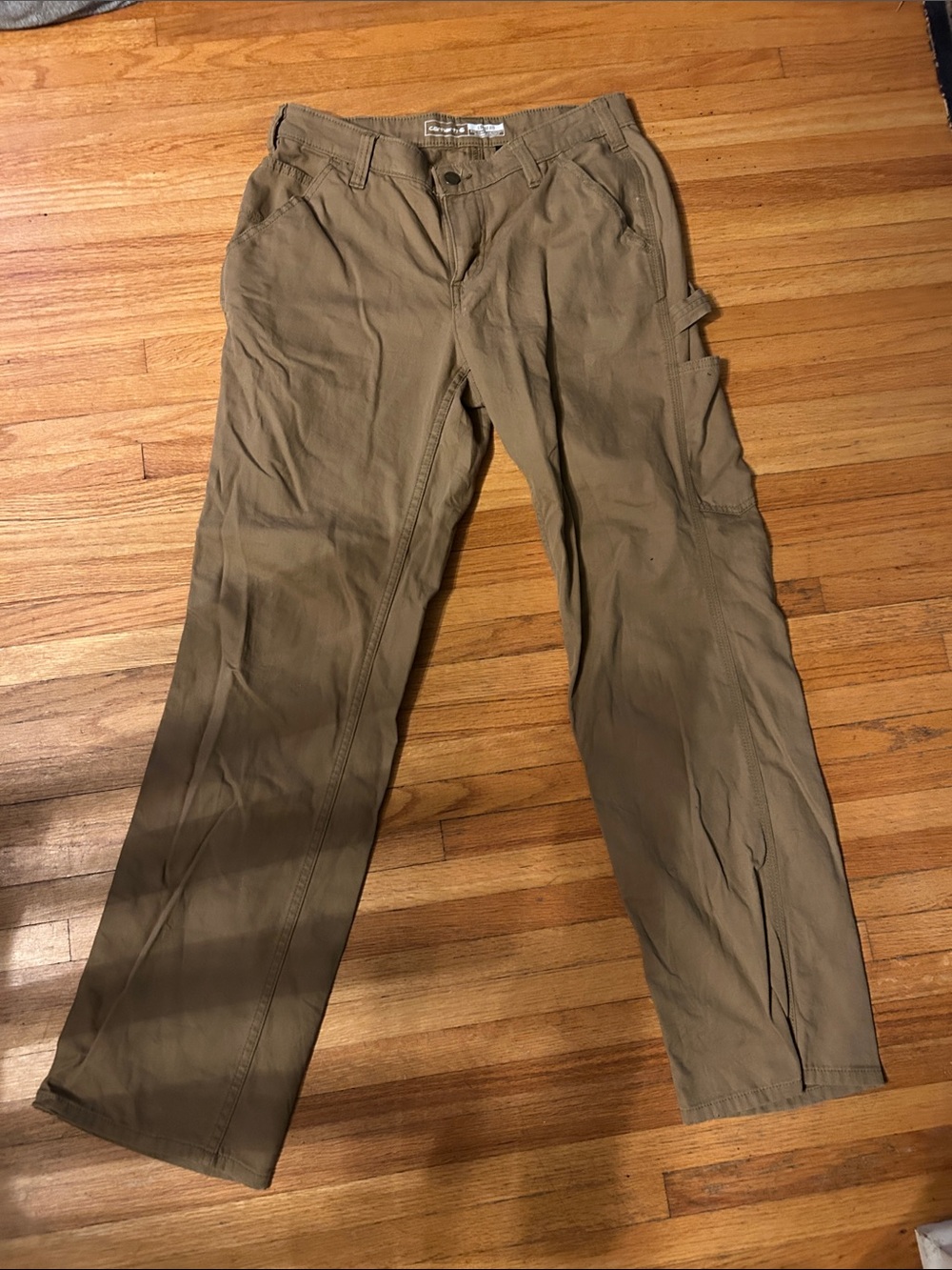 Carhartt Womens Tan Cargo Work Pants